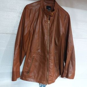 Women's Brown "Leather" Jacket